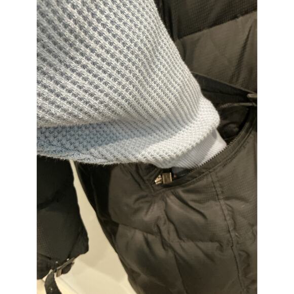 Woolrich Womens Long Duck Down Puffer Coat Plus Size 2XL 2X Black Belted Feather - Picture 9 of 16